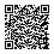 Kode QR untuk nomor Telepon +14319987834