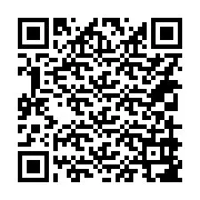 QR-koodi puhelinnumerolle +14319987873