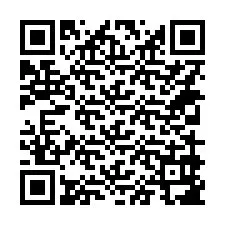 QR-code voor telefoonnummer +14319987896