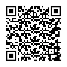 QR-code voor telefoonnummer +14319987913