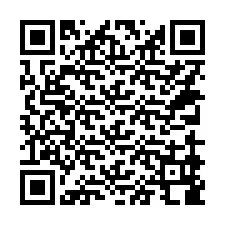 Código QR para número de teléfono +14319988008