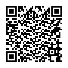 QR-code voor telefoonnummer +14319988022