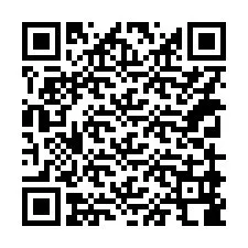 Código QR para número de teléfono +14319988035