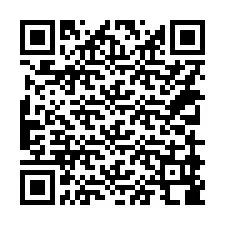 QR Code สำหรับหมายเลขโทรศัพท์ +14319988039