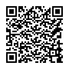 QR Code สำหรับหมายเลขโทรศัพท์ +14319988051