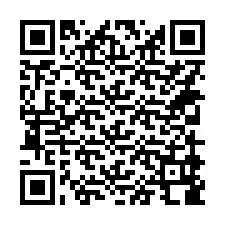 QR-code voor telefoonnummer +14319988066