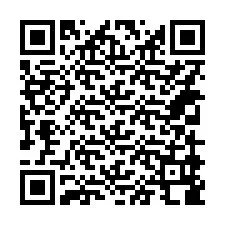 QR-code voor telefoonnummer +14319988077