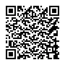 Código QR para número de teléfono +14319988091