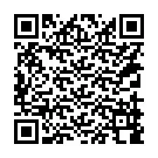 Código QR para número de telefone +14319988600