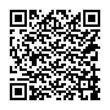 QR-code voor telefoonnummer +14319989134