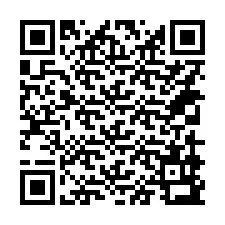 QR-code voor telefoonnummer +14319993553