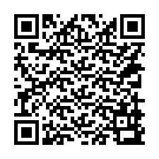 QR-code voor telefoonnummer +14319993568