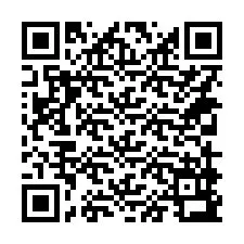 QR-code voor telefoonnummer +14319993626