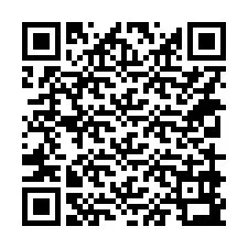 QR-code voor telefoonnummer +14319993896