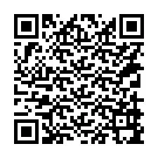 QR-code voor telefoonnummer +14319995950