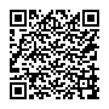 Código QR para número de telefone +14319996084