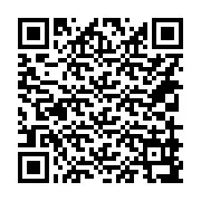 QR-code voor telefoonnummer +14319997433