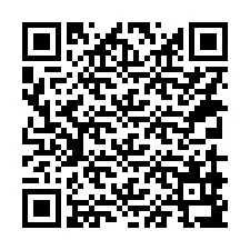 Código QR para número de telefone +14319997540