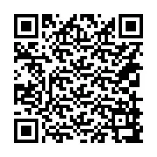 Código QR para número de telefone +14319997633