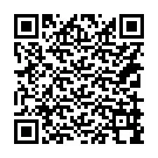 Código QR para número de teléfono +14319998495