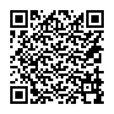 QR Code pour le numéro de téléphone +14319998503