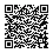 QR-koodi puhelinnumerolle +14319998510