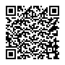 QR-code voor telefoonnummer +14319998518