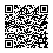 Código QR para número de telefone +14319998544