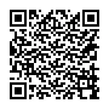 Código QR para número de teléfono +14319998606