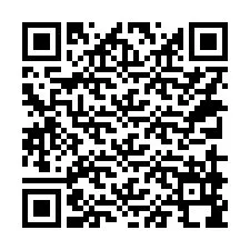 Código QR para número de telefone +14319998608