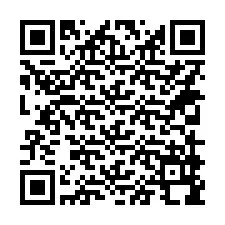 QR код за телефонен номер +14319998622