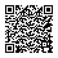 Codice QR per il numero di telefono +14319998668