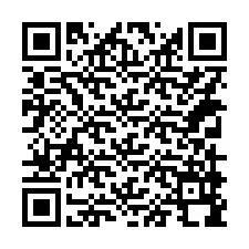 QR-код для номера телефона +14319998675