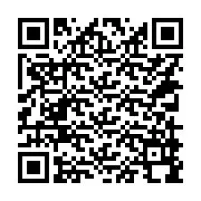 QR-code voor telefoonnummer +14319998678