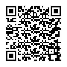 QR Code pour le numéro de téléphone +14319998681