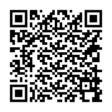 Código QR para número de teléfono +14319998692