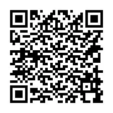 Código QR para número de telefone +14319998712