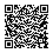 Codice QR per il numero di telefono +14319998713