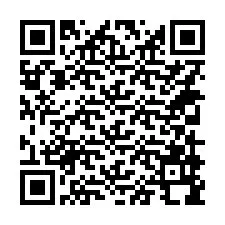 QR код за телефонен номер +14319998776