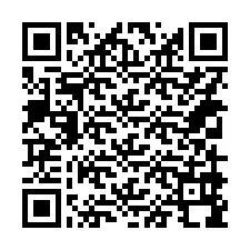 QR Code สำหรับหมายเลขโทรศัพท์ +14319998877