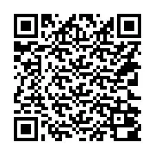 Código QR para número de telefone +14322000004