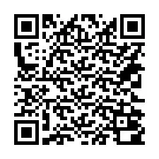 QR kód a telefonszámhoz +14322000013