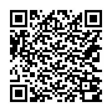 QR код за телефонен номер +14322000027