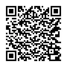 Kode QR untuk nomor Telepon +14322000034