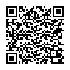 QR-code voor telefoonnummer +14322000046