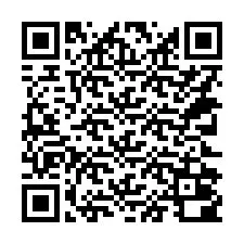 QR-code voor telefoonnummer +14322000048