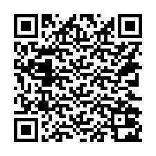 QR-code voor telefoonnummer +14322022988