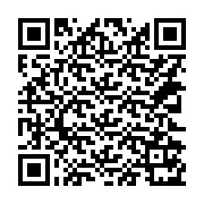 QR Code สำหรับหมายเลขโทรศัพท์ +14322171159