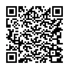 QR kód a telefonszámhoz +14342000002