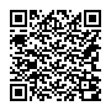 QR-код для номера телефона +14342000007